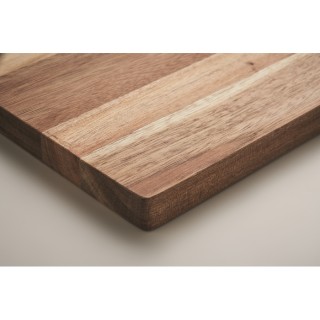 Tabla de madera de acacia personalizable